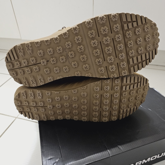 NWT Under Armour Micro G Valsetz AR670, Sz 12 US, Brown - Picture 6 of 11